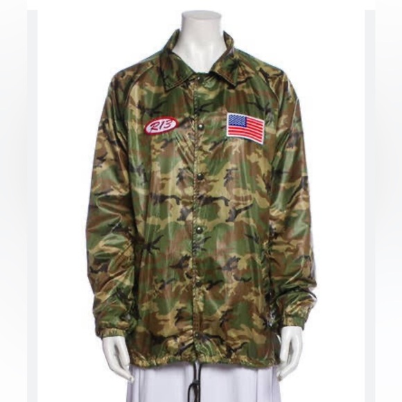 R13 Camo Utility Jacket - Picture 1 of 5